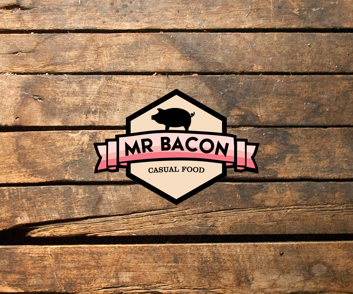 Logo Design by luiz otavio I DESIGN for Mr. Bacon | Design #14008423