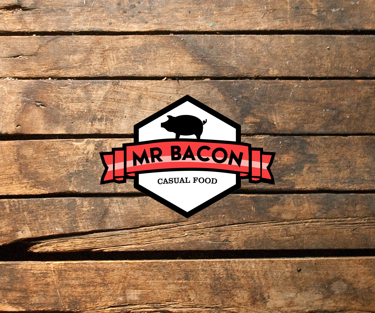 Logo Design by luiz otavio I DESIGN for Mr. Bacon | Design: #14009195
