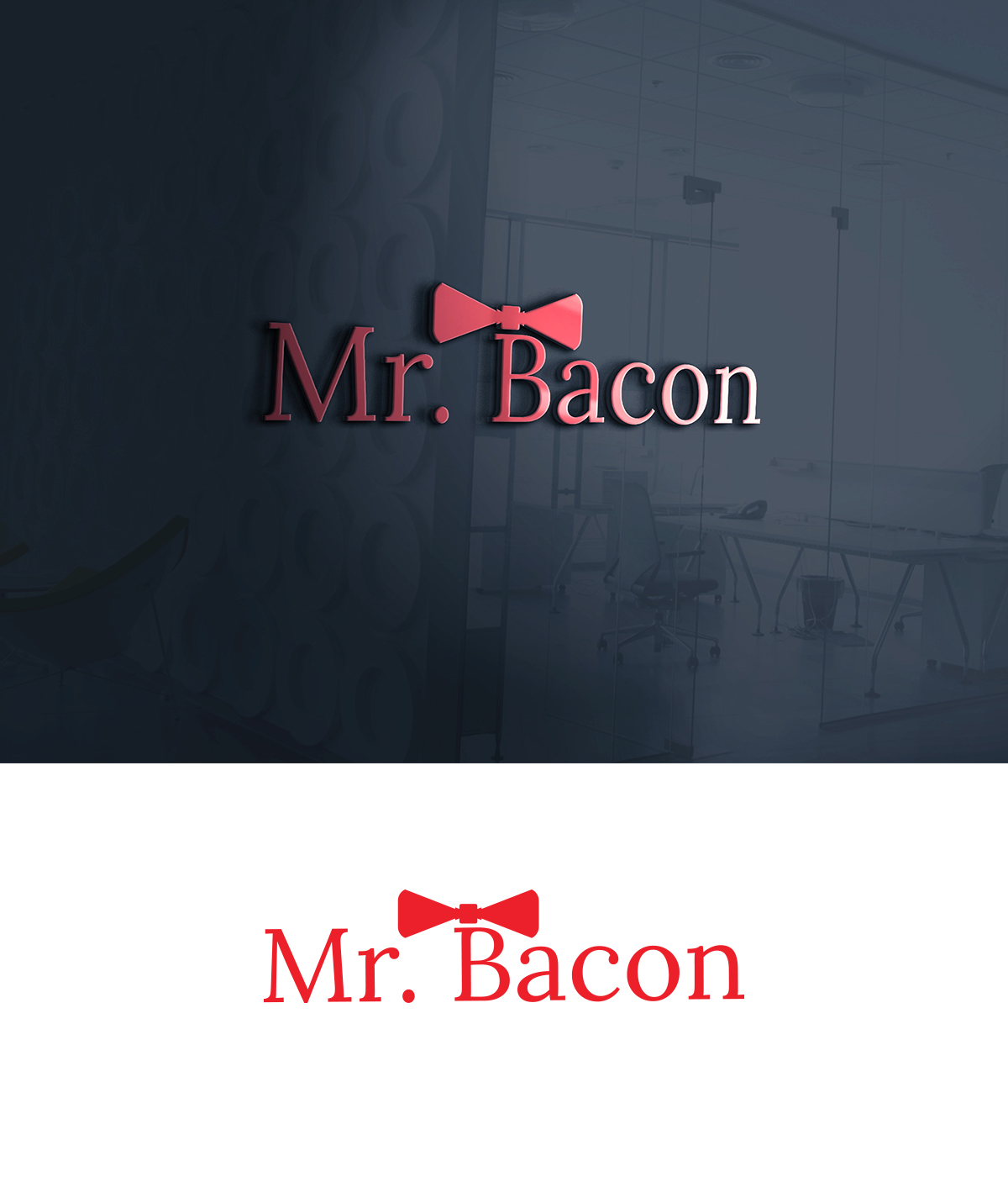 Logo Design by supercreative for Mr. Bacon | Design #13833220