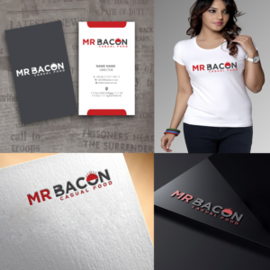 Logo Design by zebronicgraphic for Mr. Bacon | Design: #13865676