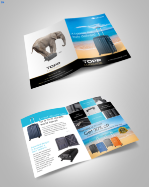 Design de Flyer par uniquedesign10 pour Topp Luggage | Design : #13833619