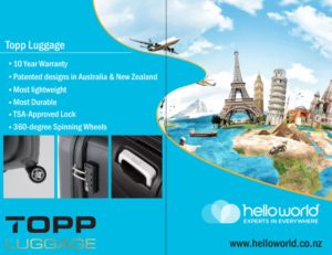 Design de Flyer par Parul pour Topp Luggage | Design : #13862096