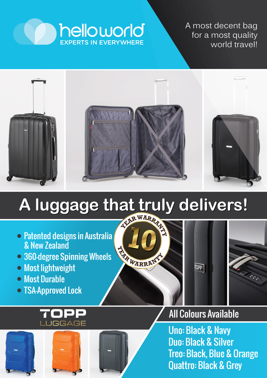 Flyer Design by Impressive Sol for Topp Luggage | Design #13834343
