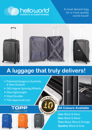 Flyer Design by Impressive Solutions for Topp Luggage | Design: #13834345