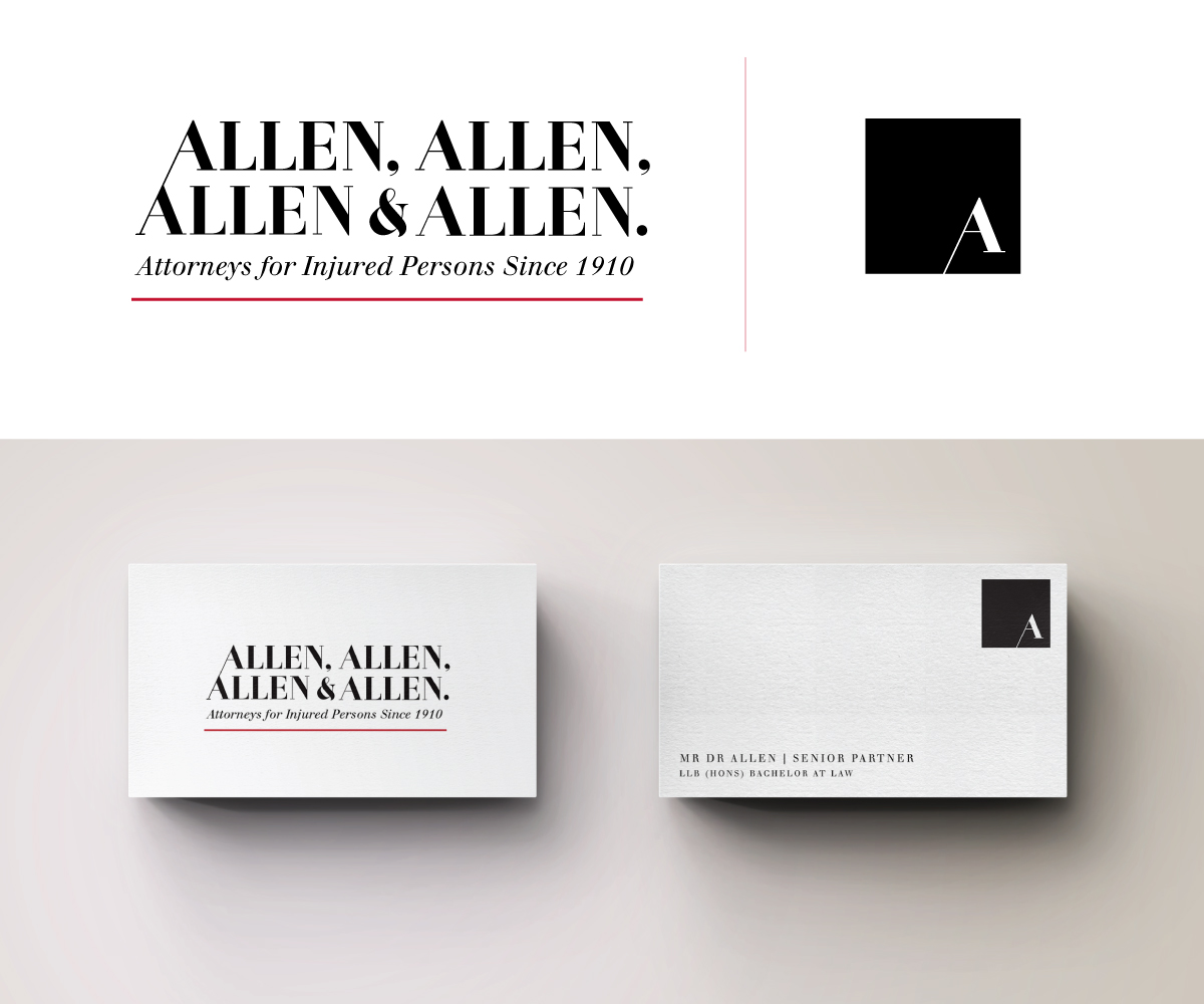 Logo Design by GLOW creative for Allen, Allen, Allen & Allen | Design #13886156