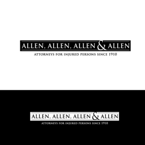 Logo Design by H4R5Z for Allen, Allen, Allen & Allen | Design: #13893776