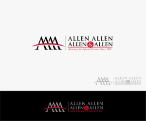 Logo Design by volebaba for Allen, Allen, Allen & Allen | Design: #13911787