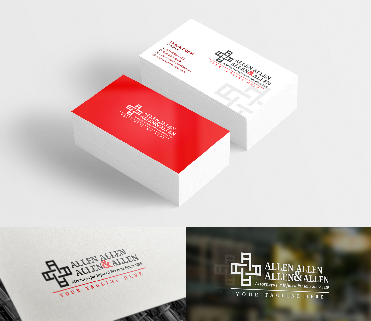 Logo-Design von Grapismo Brand Studio für Allen, Allen, Allen & Allen | Design #13884266