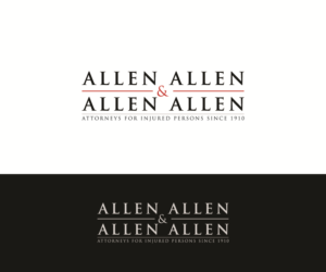 Logo Design by Kiran for Allen, Allen, Allen & Allen | Design: #13884013