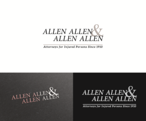 Logo Design by eMARK for Allen, Allen, Allen & Allen | Design: #13901811