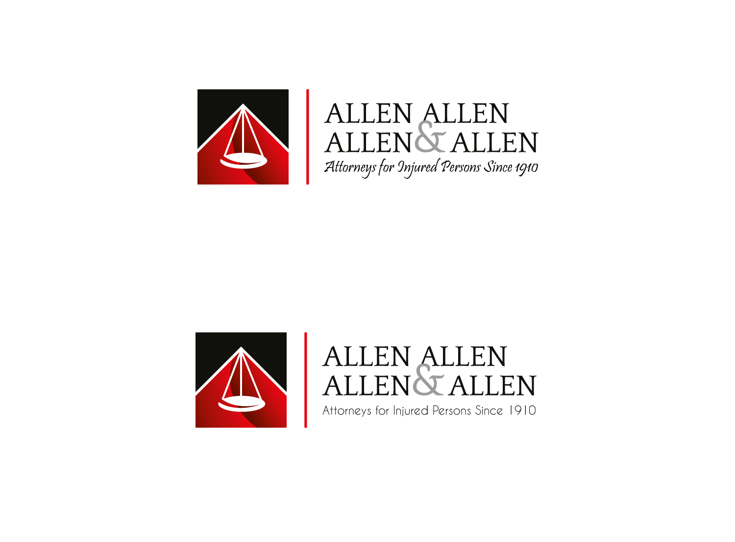 Logo Design by FLoc! Studio for Allen, Allen, Allen & Allen | Design #13900935