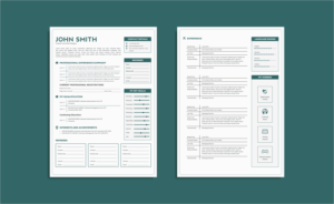 Resume Design by INDIAN_Ashok for Connected Resourcing | Design: #14097060