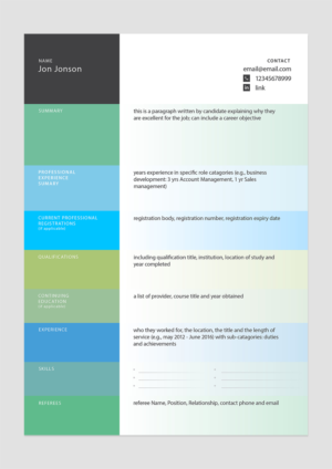 Diseño de Curriculum por senja para Connected Resourcing | Diseño: #13848697
