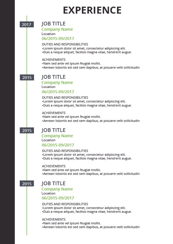 Diseño de Curriculum por Kristina Andonoff para Connected Resourcing | Diseño #13918654