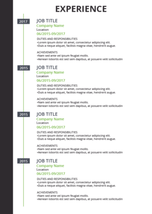 Design de CV par Kristina Andonoff pour Connected Resourcing | Design : #13918654
