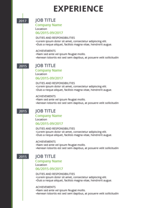 Design de CV par Kristina Andonoff pour Connected Resourcing | Design : #14107974