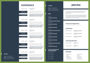 Design de CV par UrbainFX pour Connected Resourcing | Design : #13911643