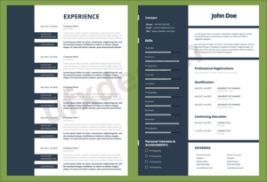 Resume Design by UrbainFX for Connected Resourcing | Design: #14063049