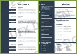 Design de CV par UrbainFX pour Connected Resourcing | Design : #14106472