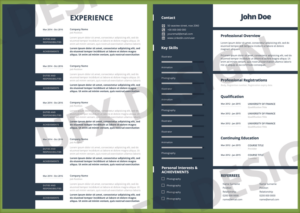 Design de CV par UrbainFX pour Connected Resourcing | Design : #14106473