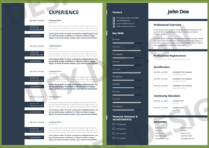 Resume Design by UrbainFX for Connected Resourcing | Design: #14106473