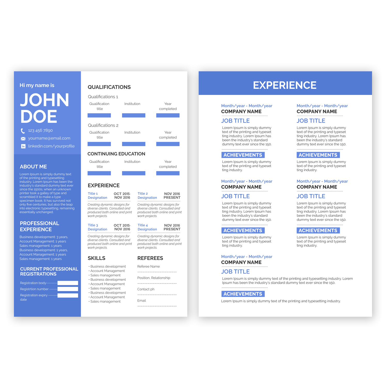 Diseño de Curriculum por Kishaloy_D para Connected Resourcing | Diseño #13896230