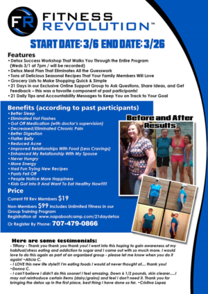 Flyer Design by NILDesigns for Fitness Revolution Napa | Design #13840163
