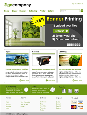 Web Design by kalista.design for this project | Design #561176