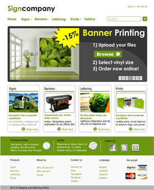 Web Design by kalista.design for this project | Design: #562620
