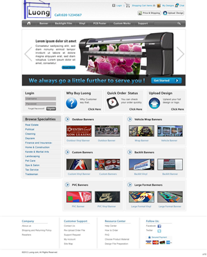 Web Design by pb for this project | Design: #555231