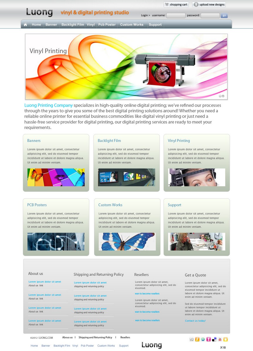 Web Design par pb pour ce projet | Design #556033