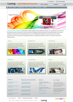 Web Design par pb pour ce projet | Design : #556033