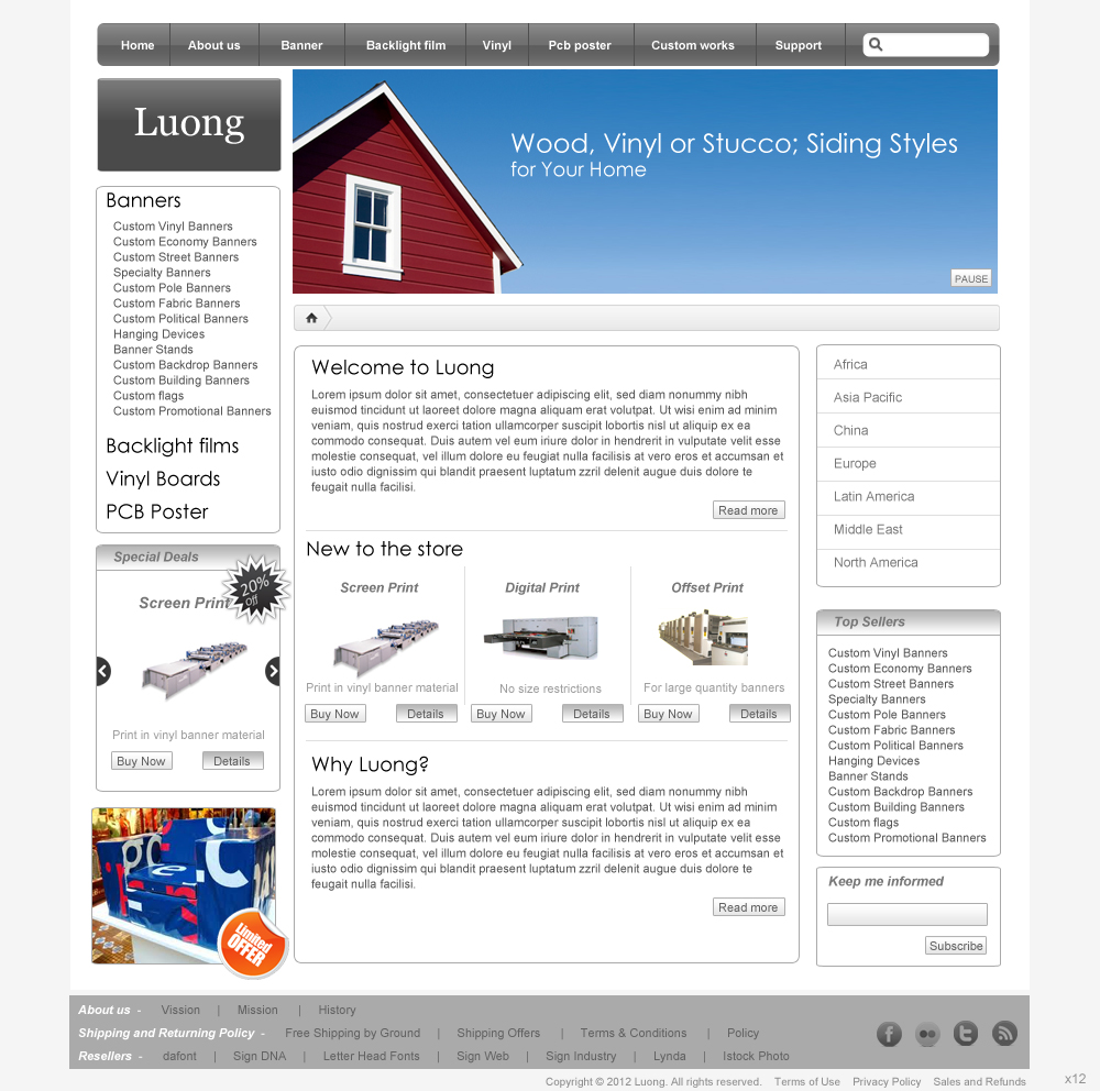 Web Design by pb for this project | Design #556588