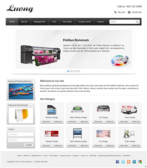 Web Design by pb for this project | Design: #558474