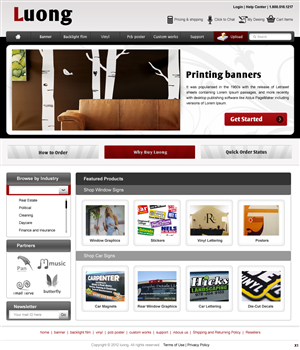 Web Design by pb for this project | Design: #558490