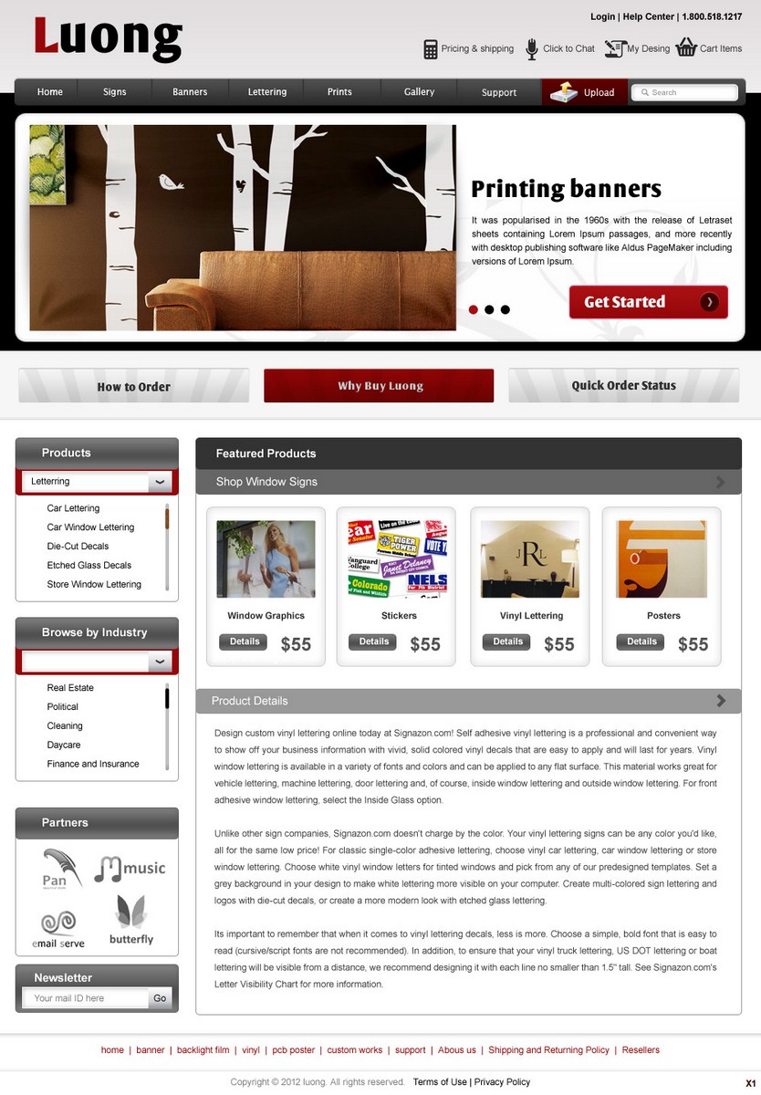 Web Design par pb pour ce projet | Design #568041