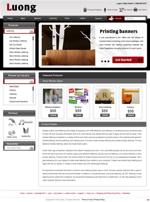 Web Design by pb for this project | Design: #572059