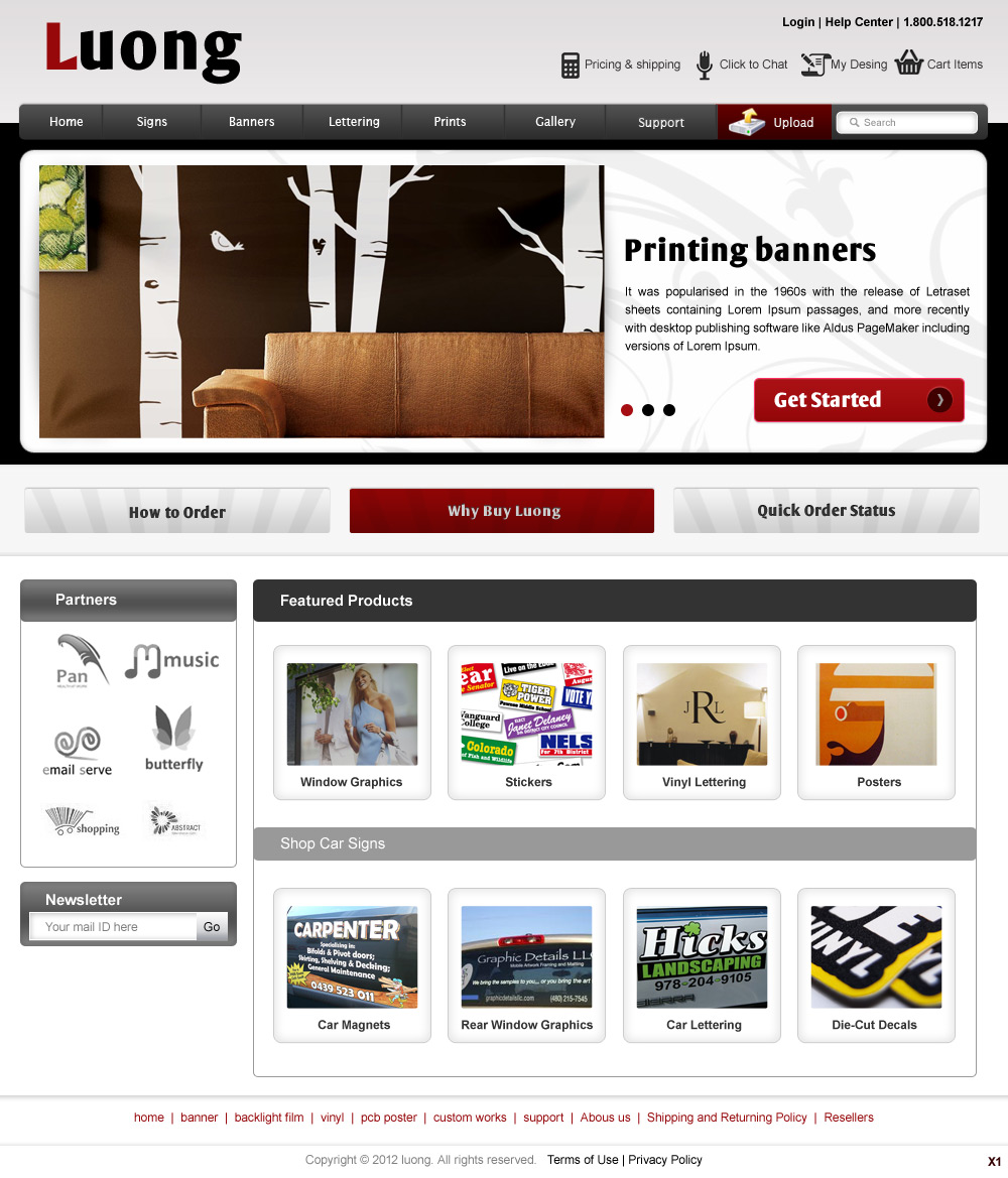 Web Design by pb for this project | Design #633284