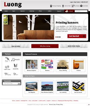 Web Design by pb for this project | Design: #633284