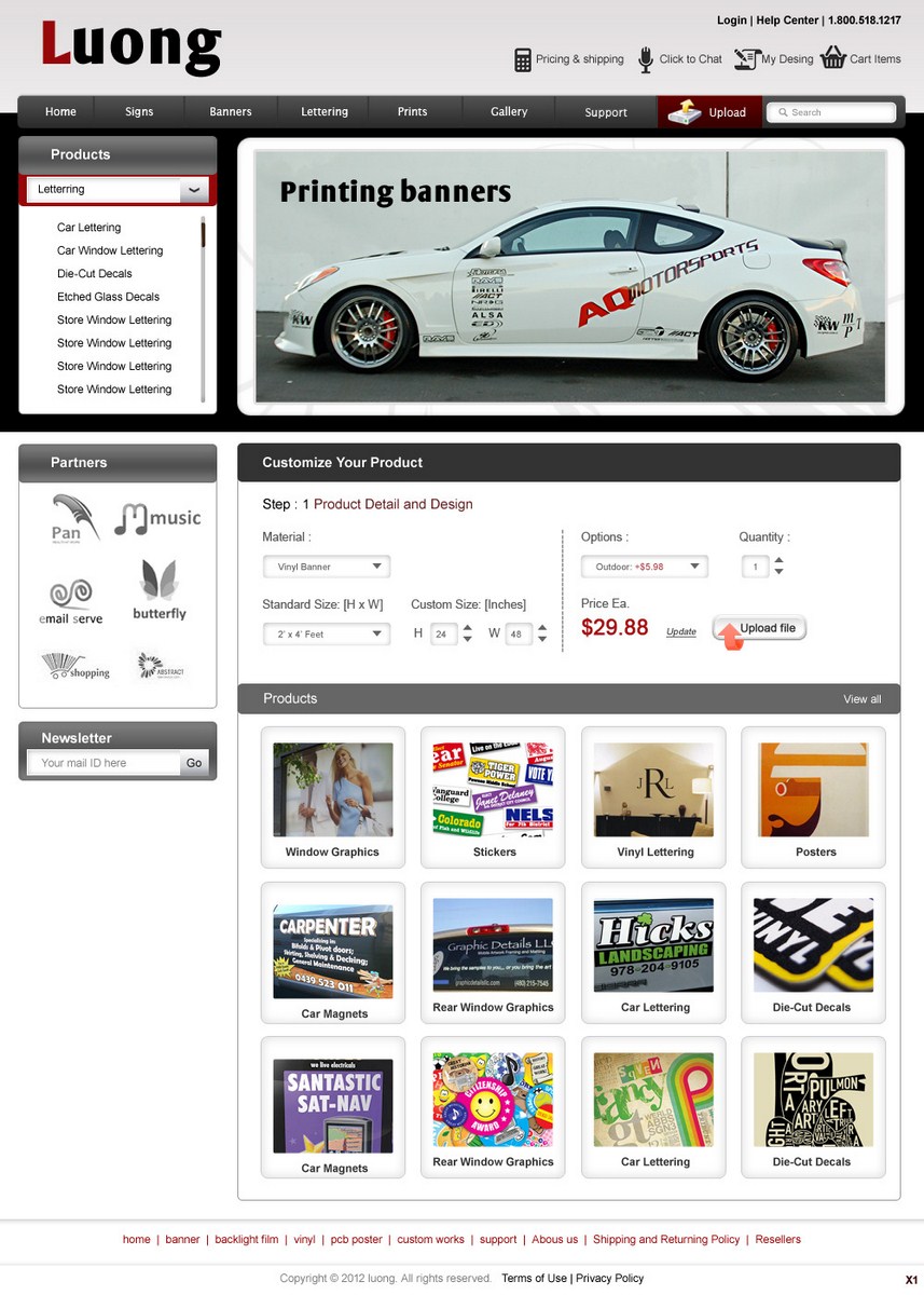 Web Design by pb for this project | Design: #633286