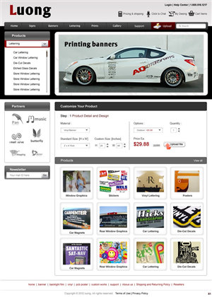 Web Design by pb for this project | Design: #633286