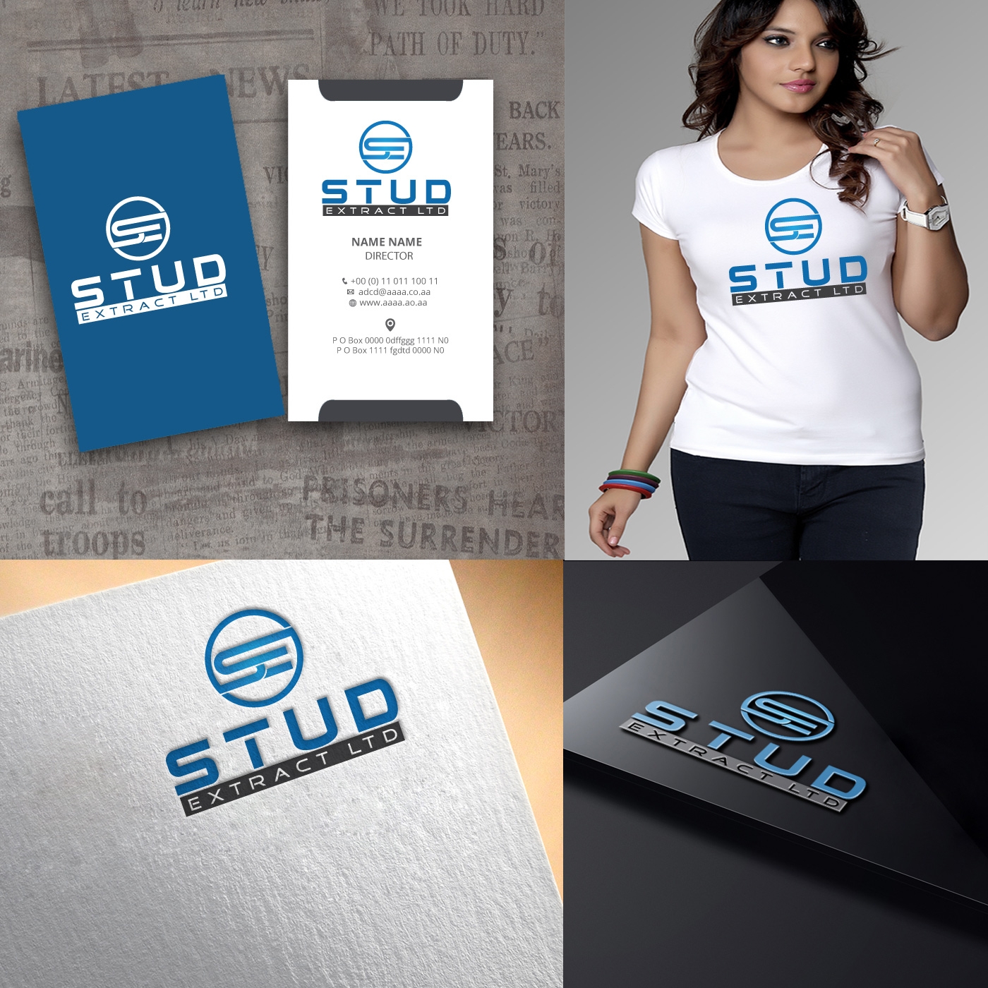 Logo Design by zebronicgraphic for Stud Extract Ltd | Design #13847438