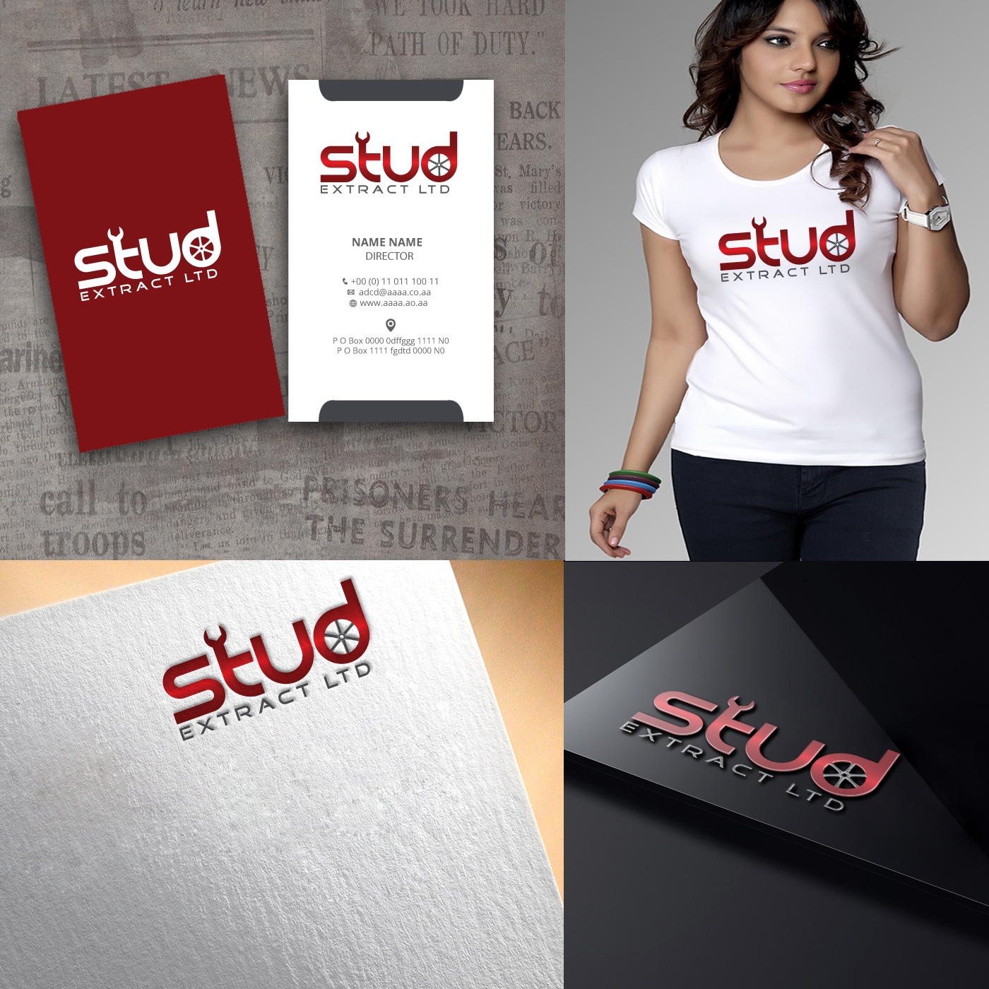 Logo Design by zebronicgraphic for Stud Extract Ltd | Design #13847442