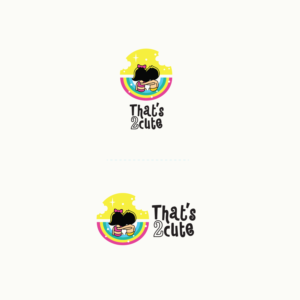 Logo Design by Frontino graphic studio for That's 2 Cute | Design: #13843601