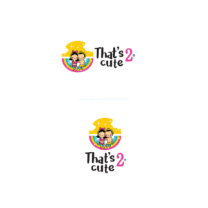 Logo Design by Frontino graphic studio for That's 2 Cute | Design: #13882915