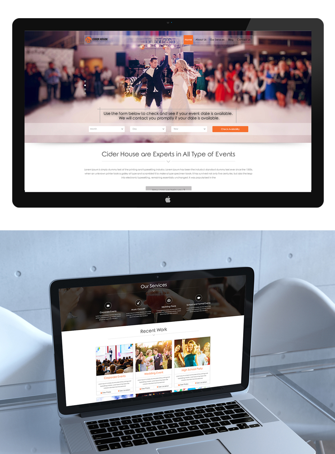 Web-Design von Kingdom Vision für Club T Productions, Inc. | Design #13873937