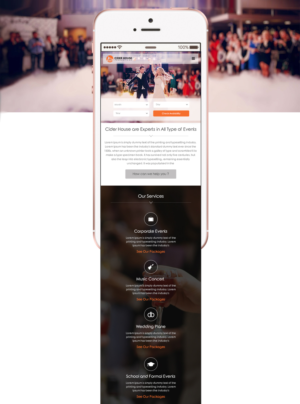 Web-Design von Kingdom Vision für Club T Productions, Inc. | Design: #13905307