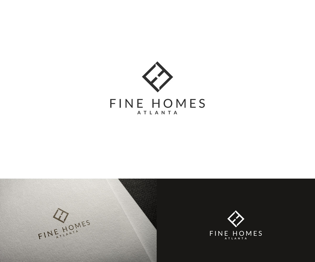 Logo Design by ideaz2050 for Fine Homes Atlanta | Design #14184576