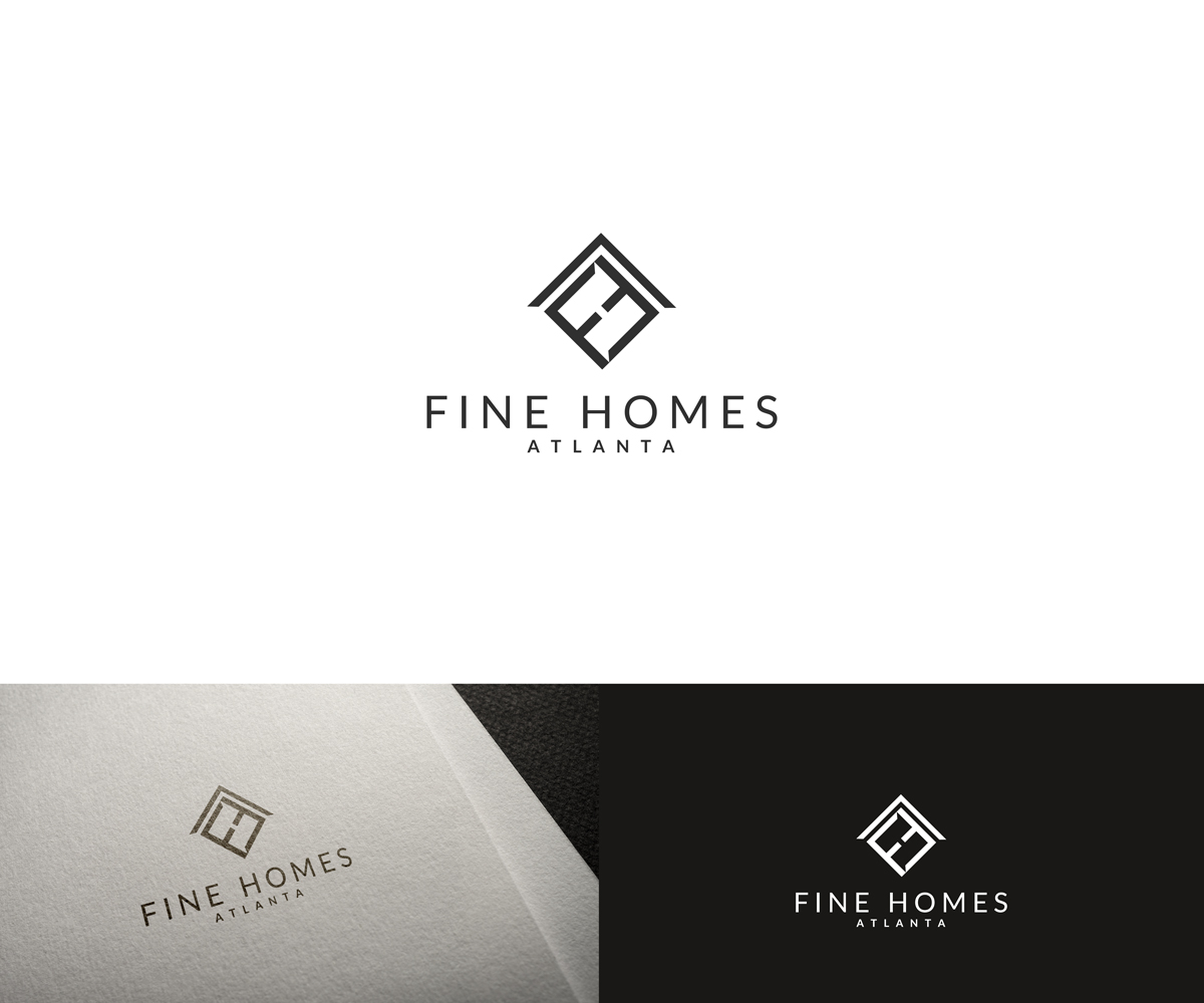 Logo Design by ideaz2050 for Fine Homes Atlanta | Design #14190837