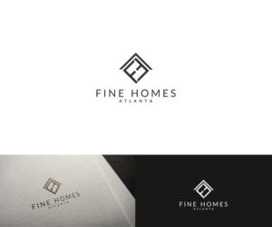 Logo Design by ideaz2050 for Fine Homes Atlanta | Design: #14190837